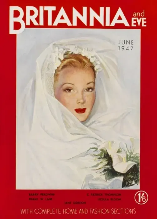 Framed Print : Front cover from Britannia and Eve