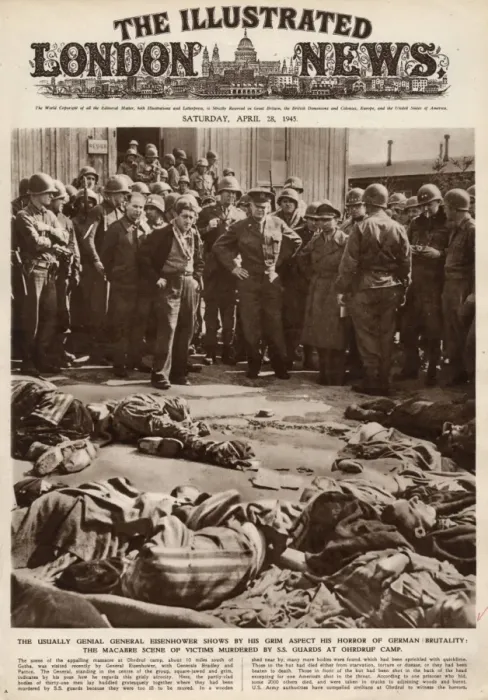 Framed Print : Cover of The Illustrated London - April 28th issue 1945 Framed Print : Cover of The Illustrated London - April 28th issue 1945