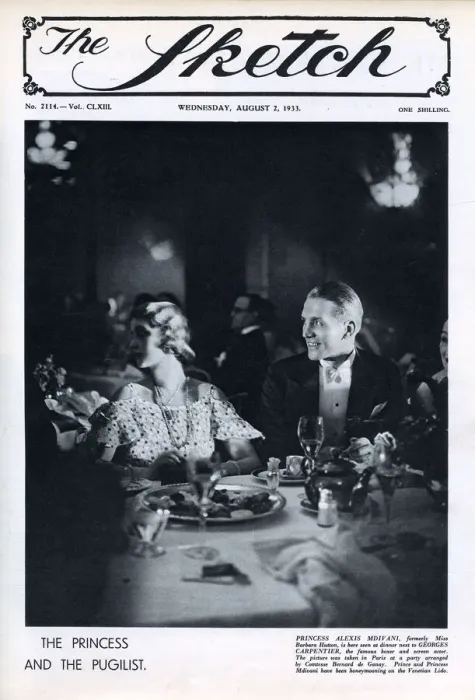 Framed Print : Front cover, Princess Alexis Mdivani (Barbara Hutton) Framed Print : Front cover, Princess Alexis Mdivani (Barbara Hutton)