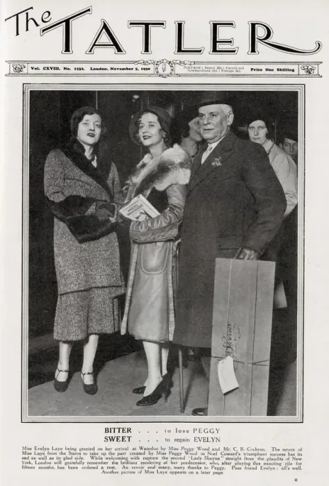 Framed Print : Front cover of The Tatler featuring theatrical impresario Charles B Framed Print : Front cover of The Tatler featuring theatrical impresario Charles B
