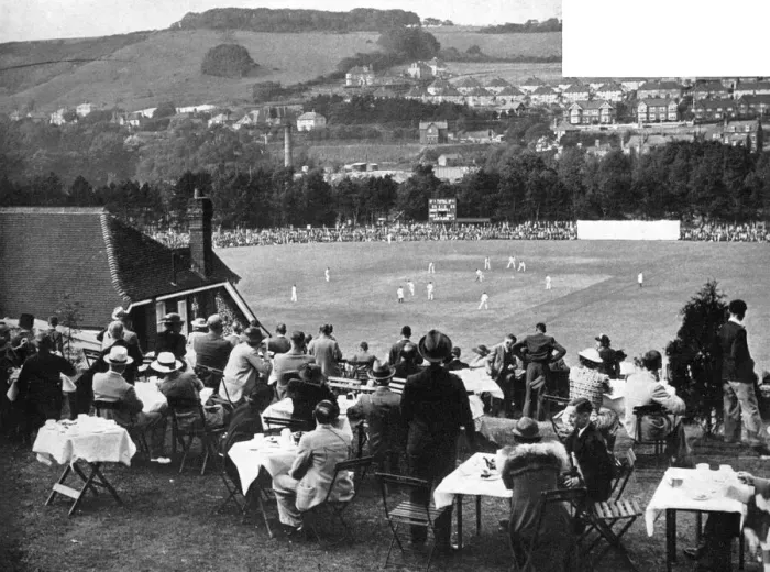 Framed Print : Crabble Cricket ground, Dover