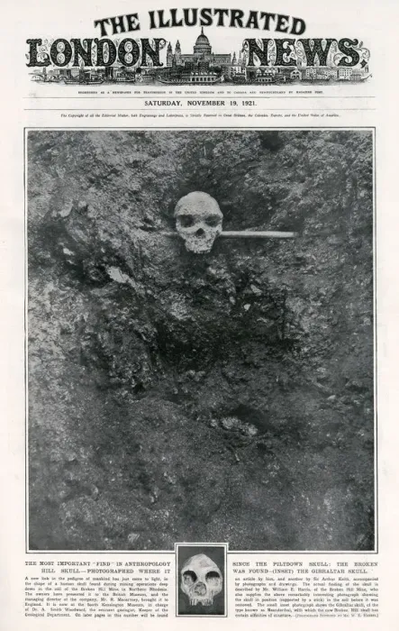 Framed Print : Cranium of Homo rhodesiensis, discovered in Mutwe Wa Nsofu Area in a lead and zinc Framed Print : Cranium of Homo rhodesiensis, discovered in Mutwe Wa Nsofu Area in a lead and zinc