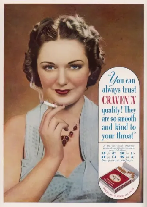 Framed Print : Craven Cigarettes Framed Print : Craven Cigarettes