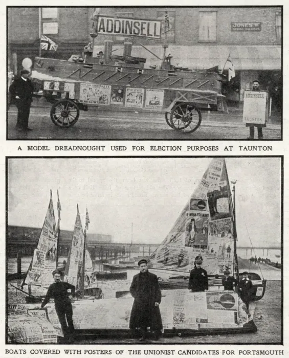 Framed Print : Creative ways of electioneering, 1910