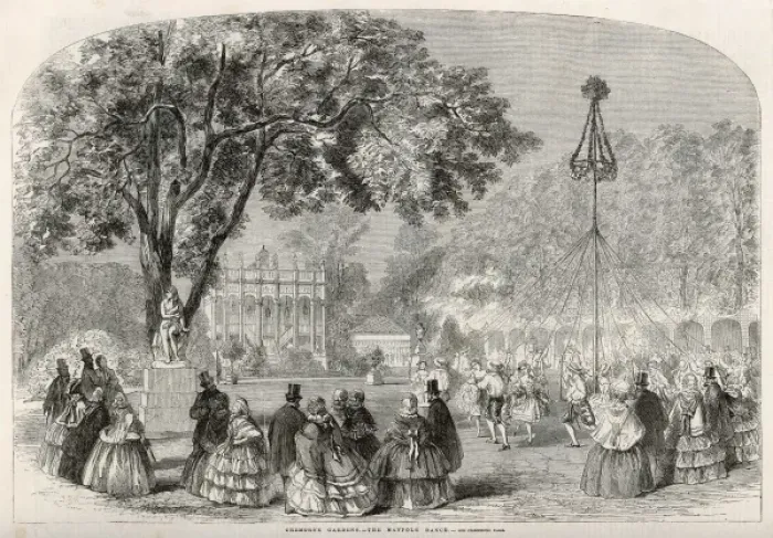 Framed Print : Cremorne Gardens 1858 Framed Print : Cremorne Gardens 1858