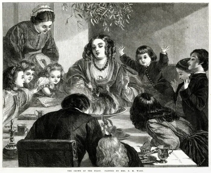 Framed Print : Crown of the feast 1868