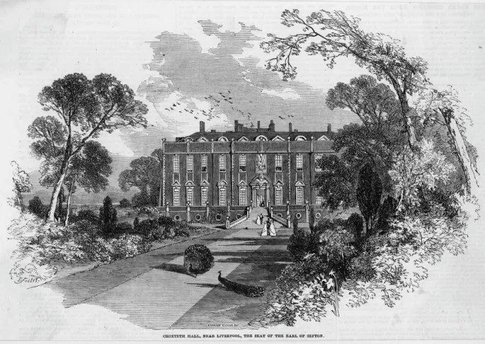 Framed Print : Croxteth Hall