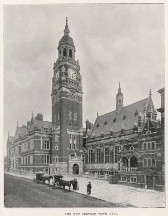 Framed Print : Croydon Town Hall Framed Print : Croydon Town Hall