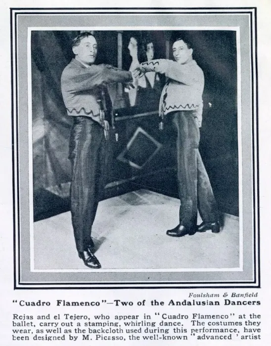 Framed Print : Cuadro Flamenco - Diaghilev Ballets Russes - Picasso Framed Print : Cuadro Flamenco - Diaghilev Ballets Russes - Picasso
