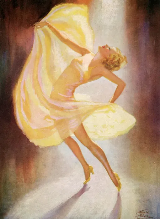 Framed Print : The Dancer by Fred Purvis