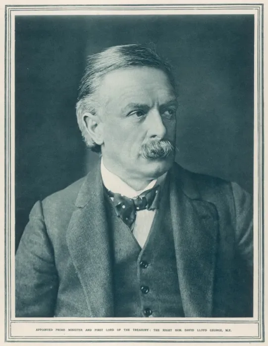 Framed Print : David Lloyd George, 1916