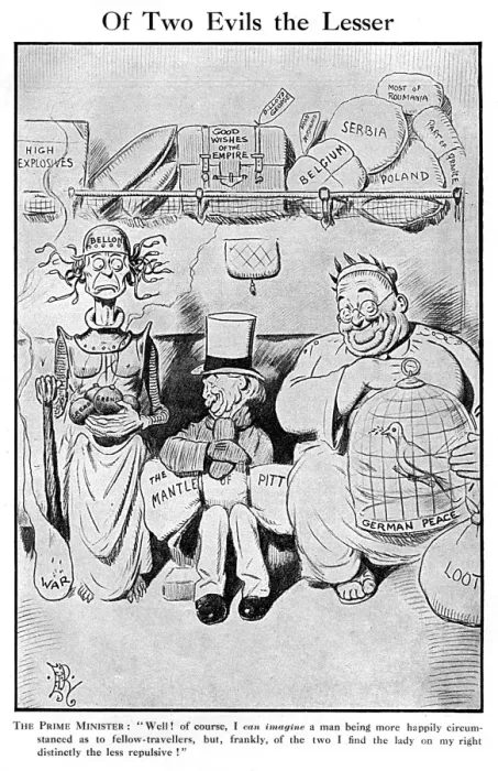 Framed Print : David Lloyd George WWI cartoon Framed Print : David Lloyd George WWI cartoon