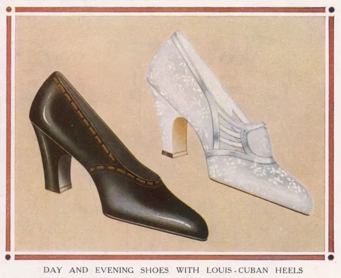 Framed Print : Day & Evening Shoes 1925 Framed Print : Day & Evening Shoes 1925
