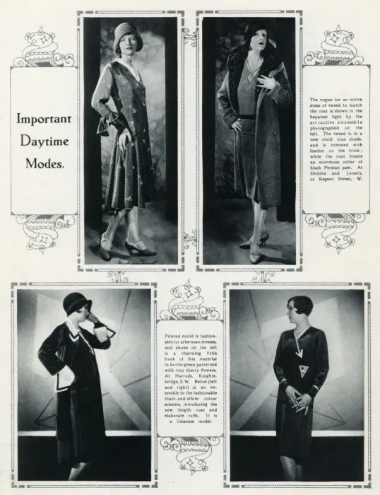 Framed Print : Daytime modes 1929