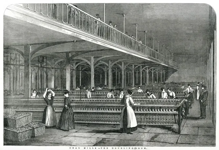 Framed Print : Dean Mills 1851 Framed Print : Dean Mills 1851