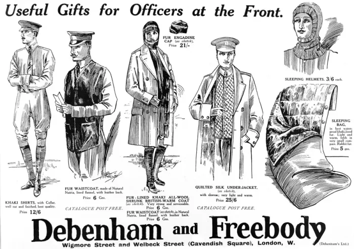 Framed Print : Debenham and Freebody advertisement Framed Print : Debenham and Freebody advertisement