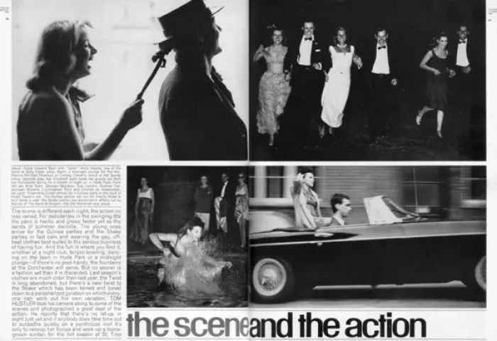 Framed Print : Debutantes out and about in the 1960s Framed Print : Debutantes out and about in the 1960s