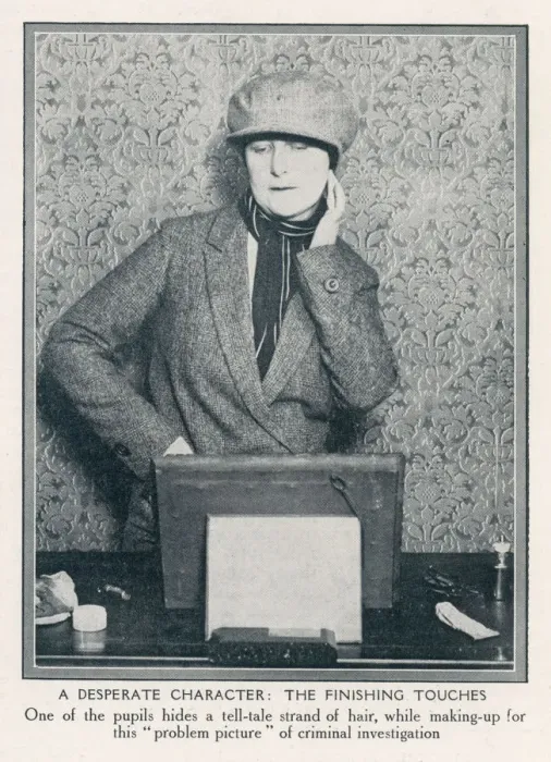 Framed Print : A desperate character. A woman detective pupil at the Baker Street school for lady Framed Print : A desperate character. A woman detective pupil at the Baker Street school for lady