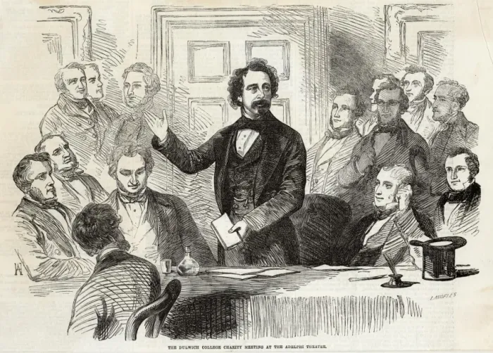 Framed Print : Dickens Dulwich Adelphi