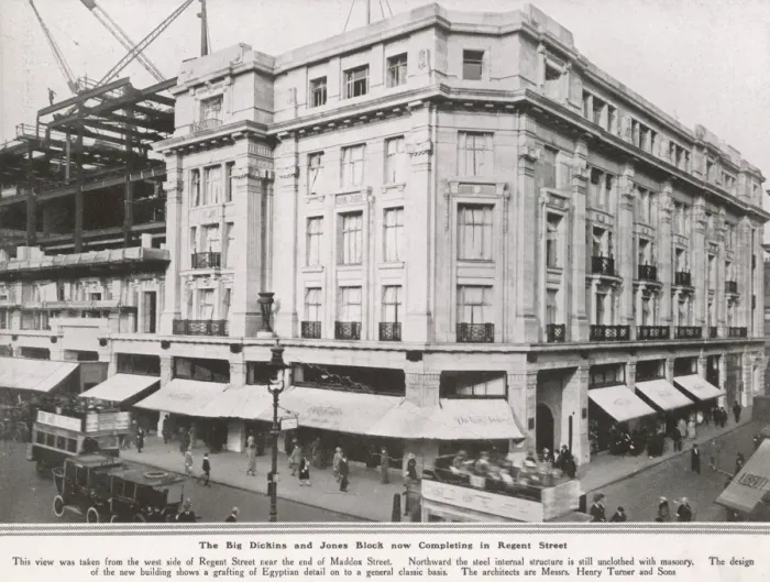 Framed Print : Dickens and Jones Department Store, London