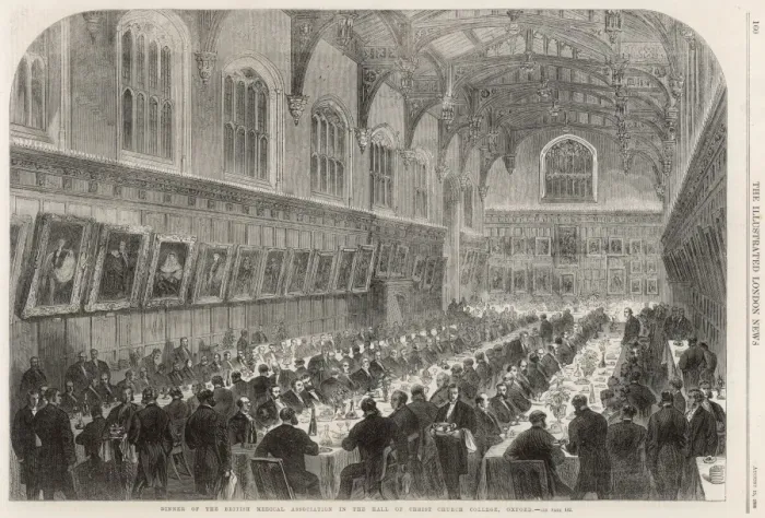 Framed Print : Dinner of the British Medical Association Framed Print : Dinner of the British Medical Association