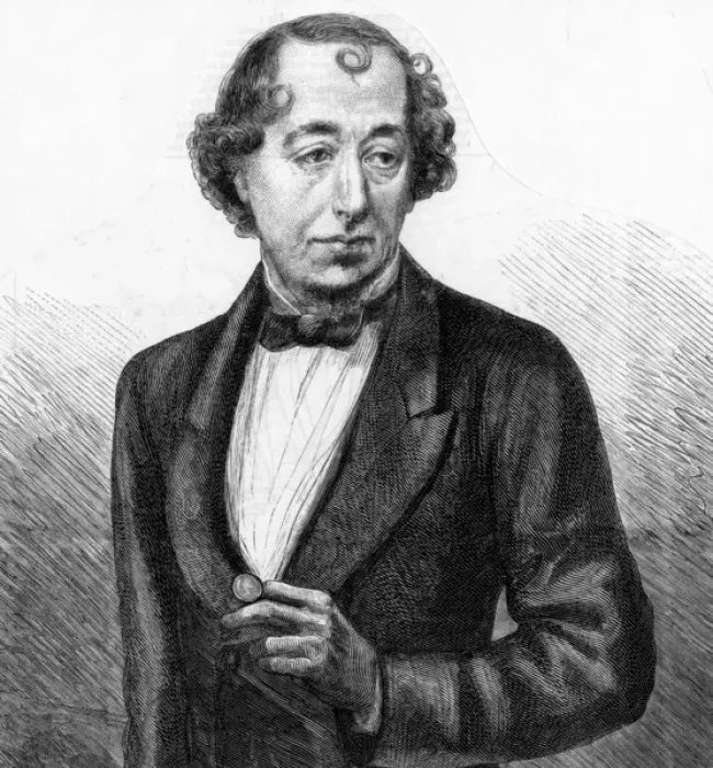 Framed Print : Disraeli  /  Iln 1881