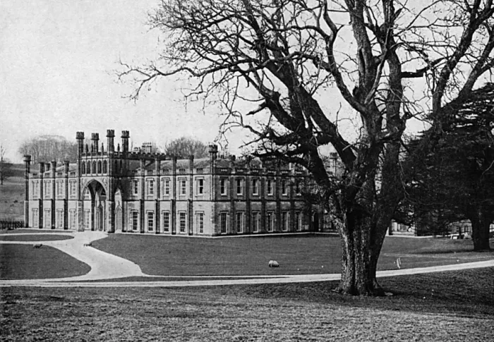 Framed Print : Donington Hall, near Derby to serve as an internment camp ag