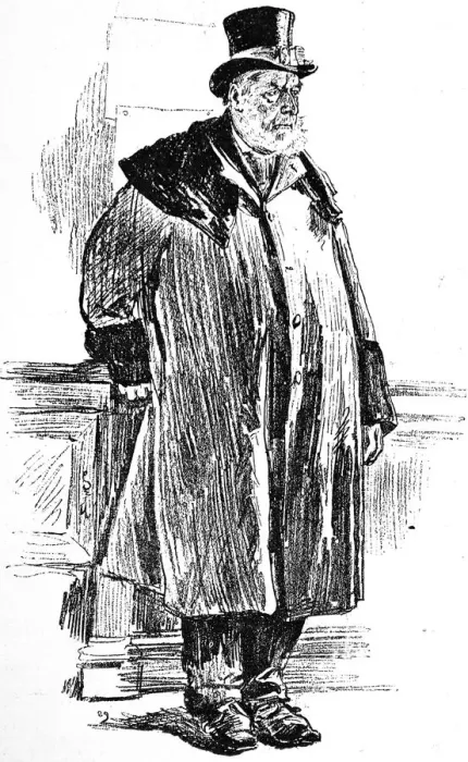 Framed Print : Door-Keeper at Lloyds of London, 1890 Framed Print : Door-Keeper at Lloyds of London, 1890