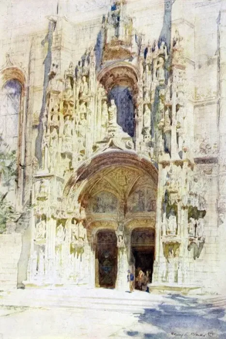 Framed Print : Doorway of the Monastery at Belem, Portugal Framed Print : Doorway of the Monastery at Belem, Portugal