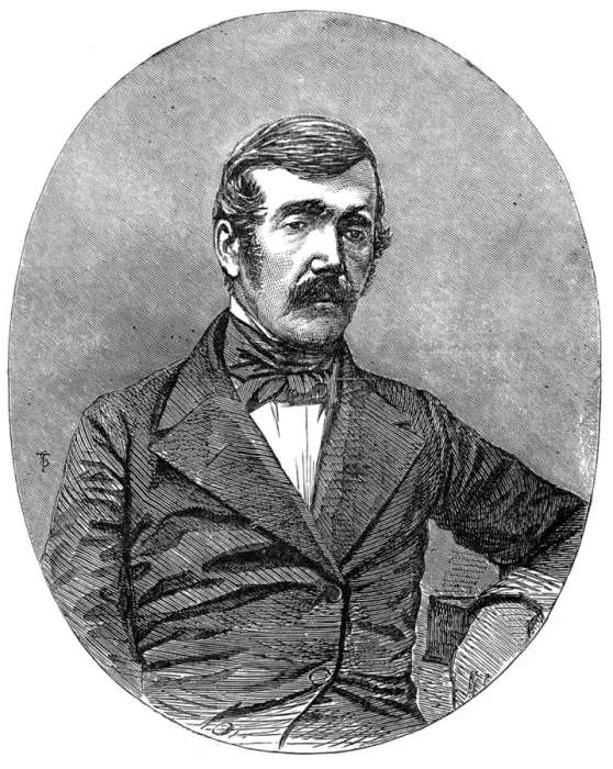 Framed Print : Dr. David Livingstone (1813-1873)