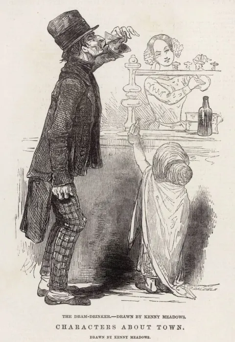 Framed Print : The dram drinker