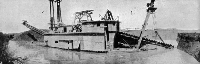 Framed Print : Dredging the Land for Gold. Mining Extraordinary. Dredging f Framed Print : Dredging the Land for Gold. Mining Extraordinary. Dredging f