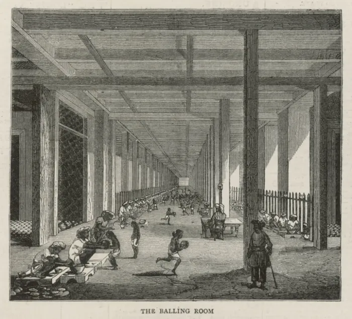 Framed Print : Drugs  /  Opium Factory - 3