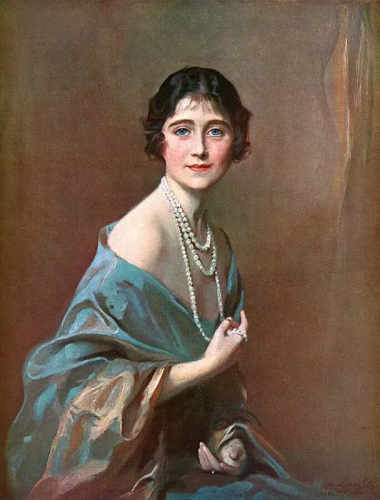 Framed Print : Duchess of York (Queen Elizabeth, Queen Mother) De Laszlo Framed Print : Duchess of York (Queen Elizabeth, Queen Mother) De Laszlo