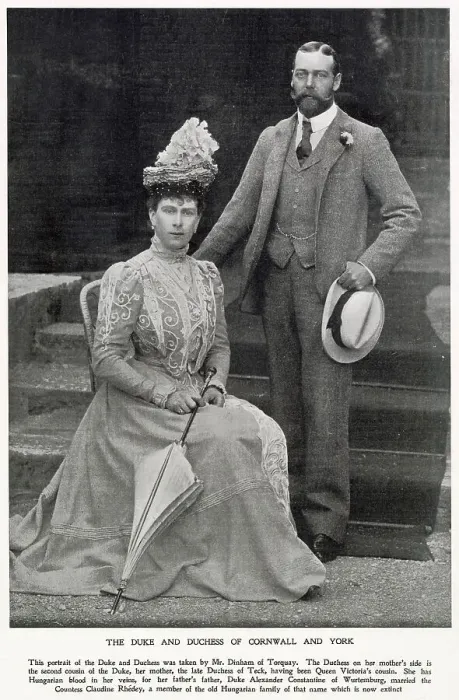Framed Print : Duke and Duchess of Cornwall and York Framed Print : Duke and Duchess of Cornwall and York