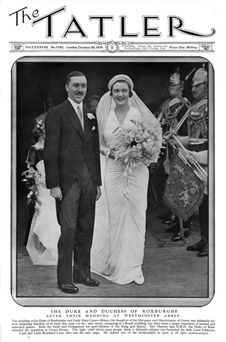 Framed Print : Duke and Duchess of Roxburghe