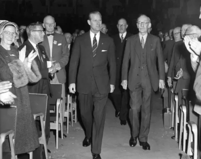 Framed Print : The Duke of Edinburgh at British Legion Conference, 1961 Framed Print : The Duke of Edinburgh at British Legion Conference, 1961