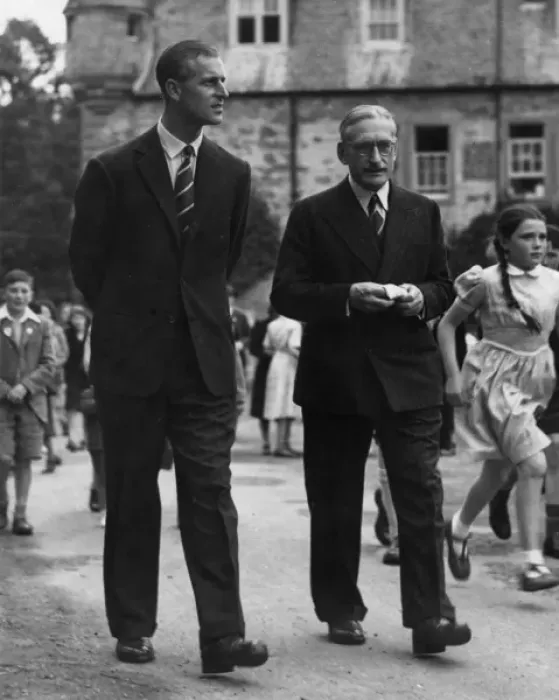 Framed Print : The Duke of Edinburgh visits Gordonstoun Framed Print : The Duke of Edinburgh visits Gordonstoun
