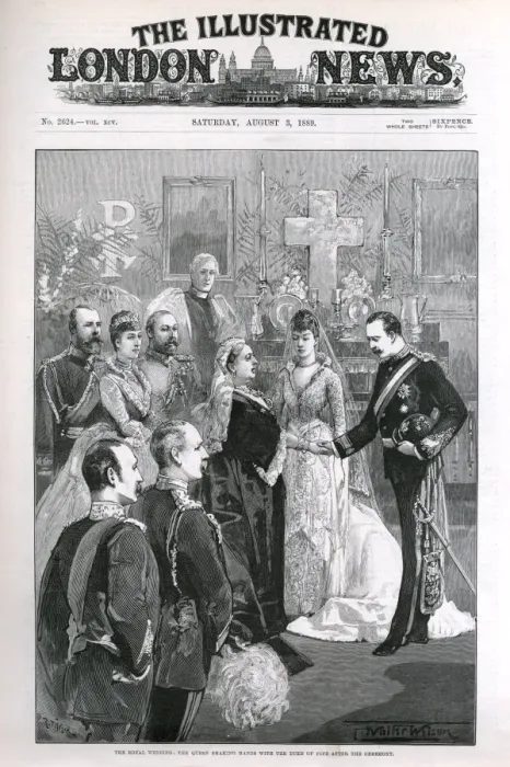 Framed Print : Duke of Fife marries Princess Louise of Wales Framed Print : Duke of Fife marries Princess Louise of Wales