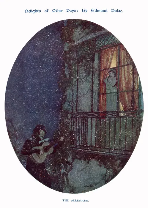 Framed Print : Dulac: Delights of Other Days Framed Print : Dulac: Delights of Other Days