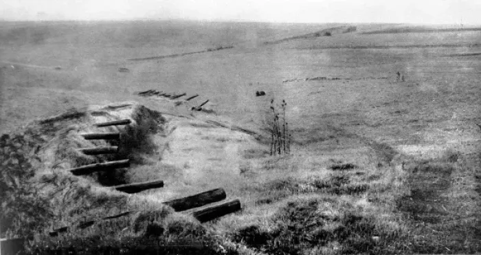 Framed Print : Dummy gun batteries: German ingenuity, to deceive the artillery and range-seeking airmen of the allies Framed Print : Dummy gun batteries: German ingenuity, to deceive the artillery and range-seeking airmen of the allies