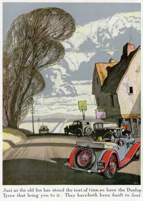 Framed Print : Dunlop Tyre Advert 17 Framed Print : Dunlop Tyre Advert 17