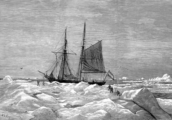 Framed Print : The Dutch Arctic Exploration Ship Willem Barents, 1878 Framed Print : The Dutch Arctic Exploration Ship Willem Barents, 1878