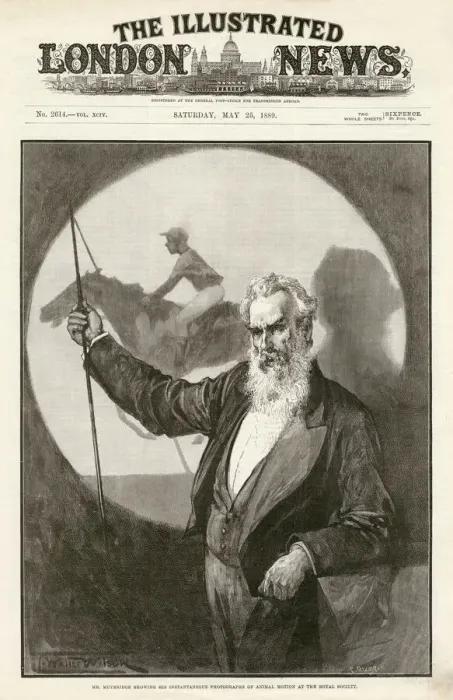 Framed Print : Eadweard Muybridge Framed Print : Eadweard Muybridge