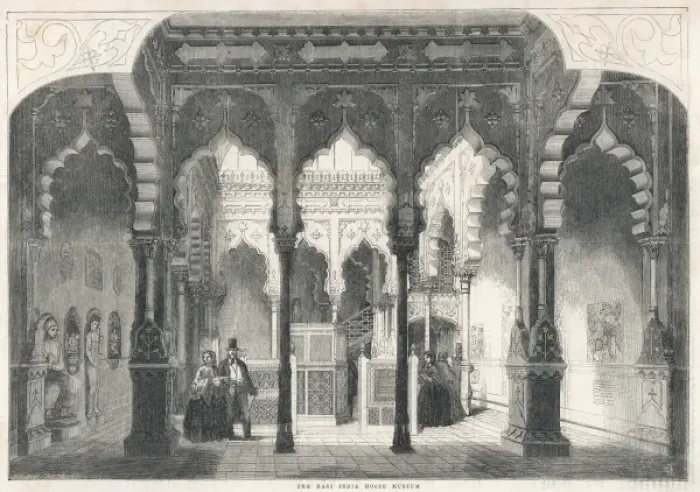 Framed Print : The East India House Museum, London, 1858 Framed Print : The East India House Museum, London, 1858