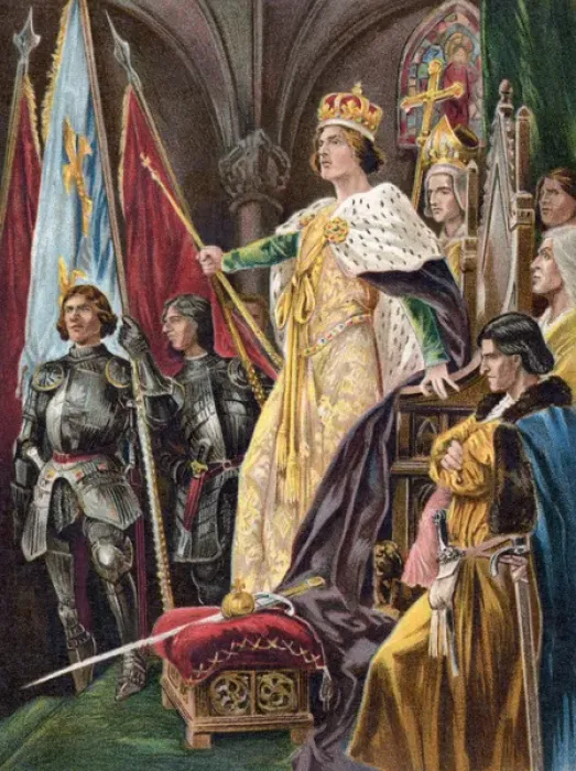 Framed Print : Edward IV Crowned Framed Print : Edward IV Crowned