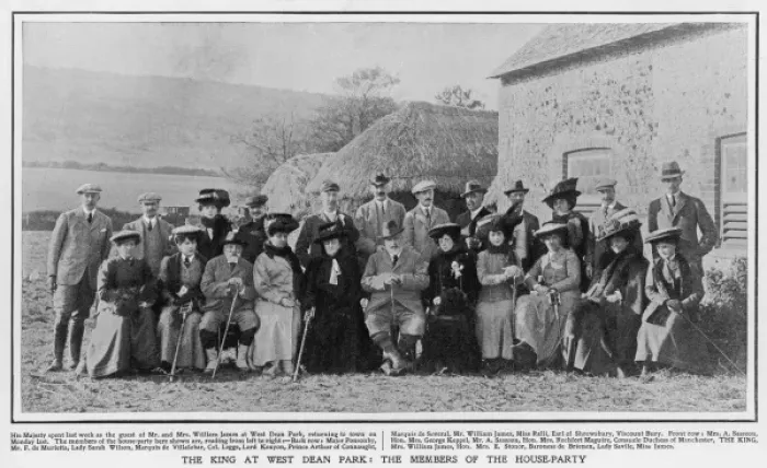 Framed Print : Edward Vii / House Party Framed Print : Edward Vii / House Party