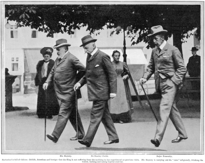 Framed Print : Edward VII in Marienbad Framed Print : Edward VII in Marienbad