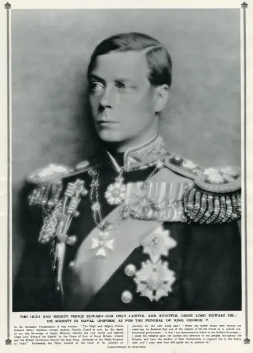 Framed Print : Edward VIII Framed Print : Edward VIII