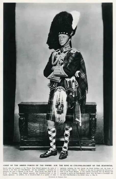 Framed Print : Edward VIII as Colonel-in Chief of the Guards regiments Framed Print : Edward VIII as Colonel-in Chief of the Guards regiments